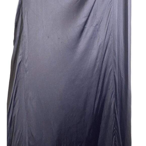 Michael Costello X Revolve Kamaria Gown One Shoulder Cut-Out Slit Black Size XXS - Picture 15 of 16